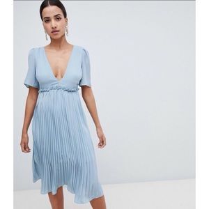 ASOS blue dress 🦋